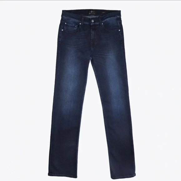 7 FOR ALL MANKIND 
- Slimmy Luxe Performance Jeans - Dark Blue
size 28 - Picture 1 of 3